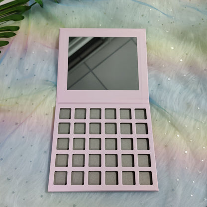30 color DIY eyeshadow palette square color 22mm high pigmented waterproof