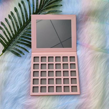 30 color DIY eyeshadow palette square color 22mm high pigmented waterproof