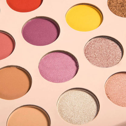 30 color pink eyeshadow palette matte high pigmented waterproof