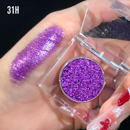 36-Color Chameleon Eyeshadow Powder Metallic Highlighter Vegan 26mm