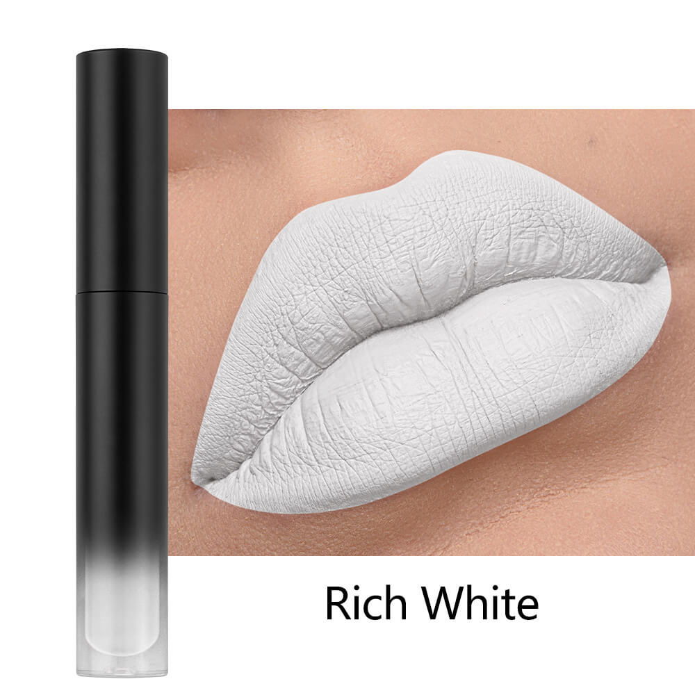 34-Color Matte Liquid Lipstick Non-Stick Transfer-Proof Long Lasting