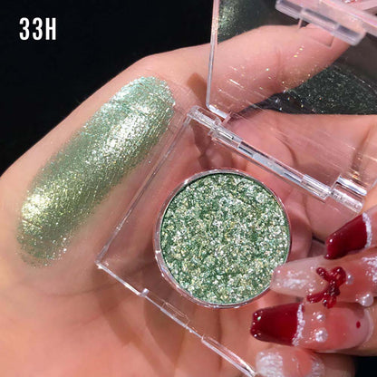 36-Color Chameleon Eyeshadow Powder Metallic Highlighter Vegan 26mm