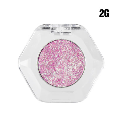 46-Color Chameleon Eyeshadow Powder High Pigment Metallic Highlighter 26MM