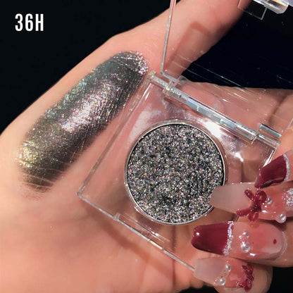 36-Color Chameleon Eyeshadow Powder Metallic Highlighter Vegan 26mm