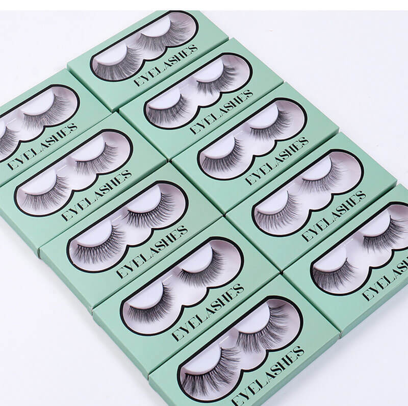 3D false eyelashes fake eyelash chemical fiber thick natural lash