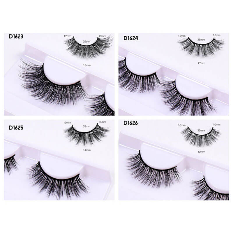 3D false eyelashes fake eyelash chemical fiber thick natural lash
