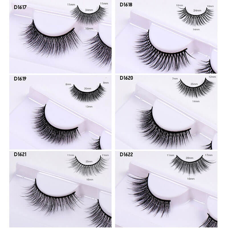 3D false eyelashes fake eyelash chemical fiber thick natural lash