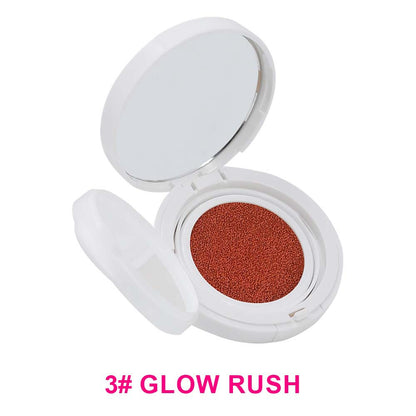 6-Color Air Cushion Liquid Blush Matte Finish High Pigment Long-Lasting Waterproof