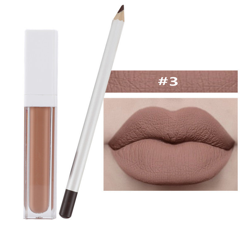 21 Color Liquid Lipstick & Lip Liner Set Matte Waterproof Long Lasting Vegan