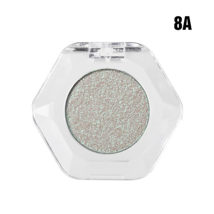 46-Color Chameleon Eyeshadow Powder High Pigment Metallic Highlighter 26MM