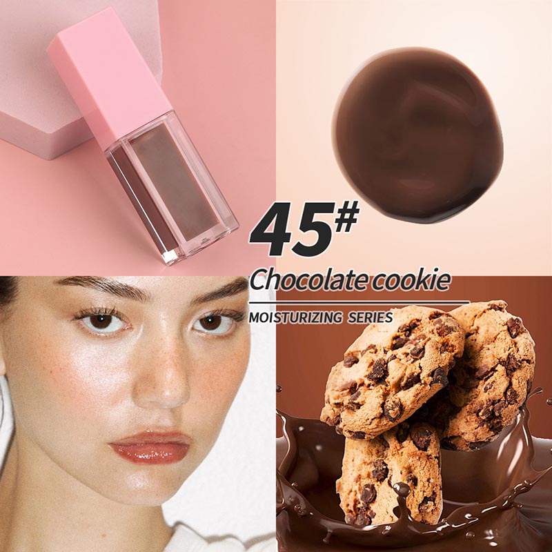 54 Color Lip Oil Botanical Moisturizing Lip Plumping Lip Gloss Color-changing Vegan