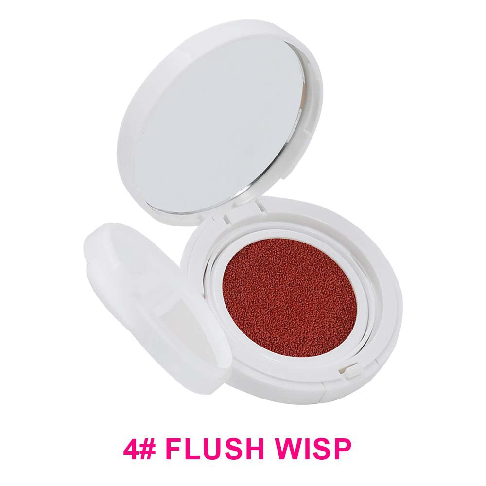 6-Color Air Cushion Liquid Blush Matte Finish High Pigment Long-Lasting Waterproof