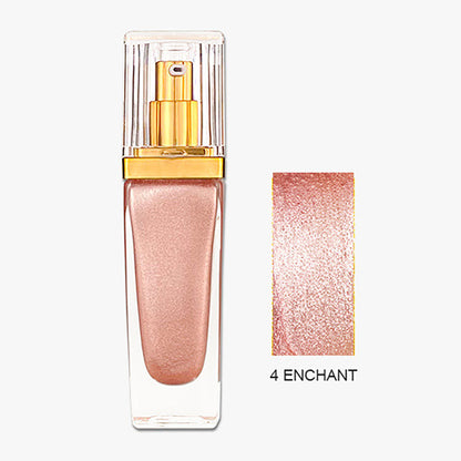 6 Color Liquid Highlighter Spray Face Body High Pigmented Long Lasting