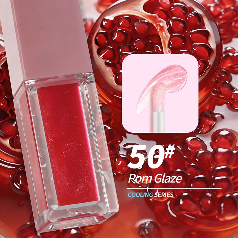 54 Color Lip Oil Botanical Moisturizing Lip Plumping Lip Gloss Color-changing Vegan