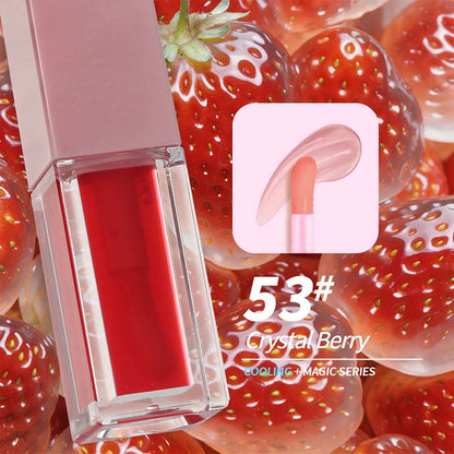 54 Color Lip Oil Botanical Moisturizing Lip Plumping Lip Gloss Color-changing Vegan