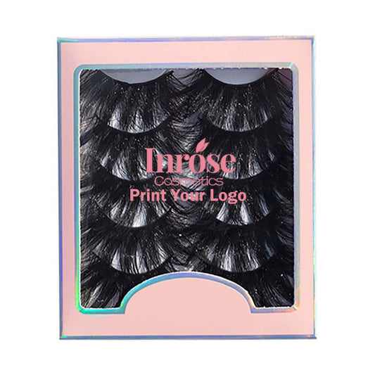 25mm 5D mink eyelashes false eyelash lengthen thicken full volume