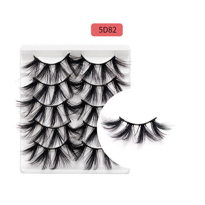25mm 5D mink eyelashes false eyelash lengthen thicken volume