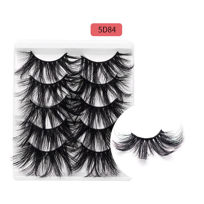 25mm 5D mink eyelashes false eyelash lengthen thicken volume