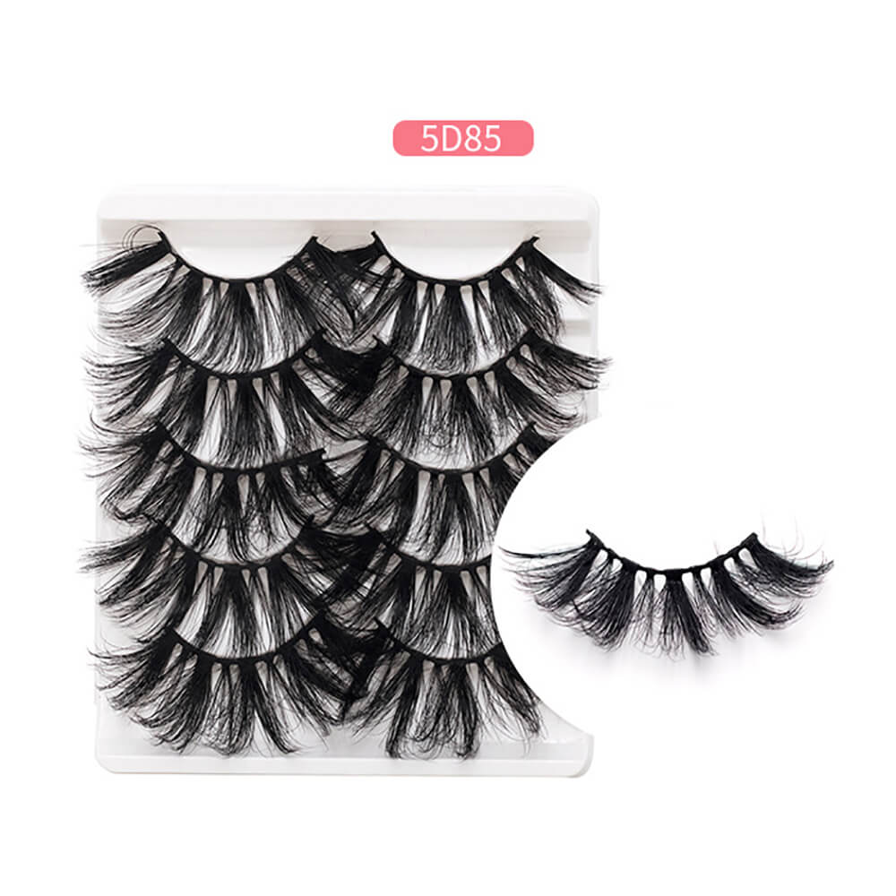 25mm 5D mink eyelashes false eyelash lengthen thicken volume