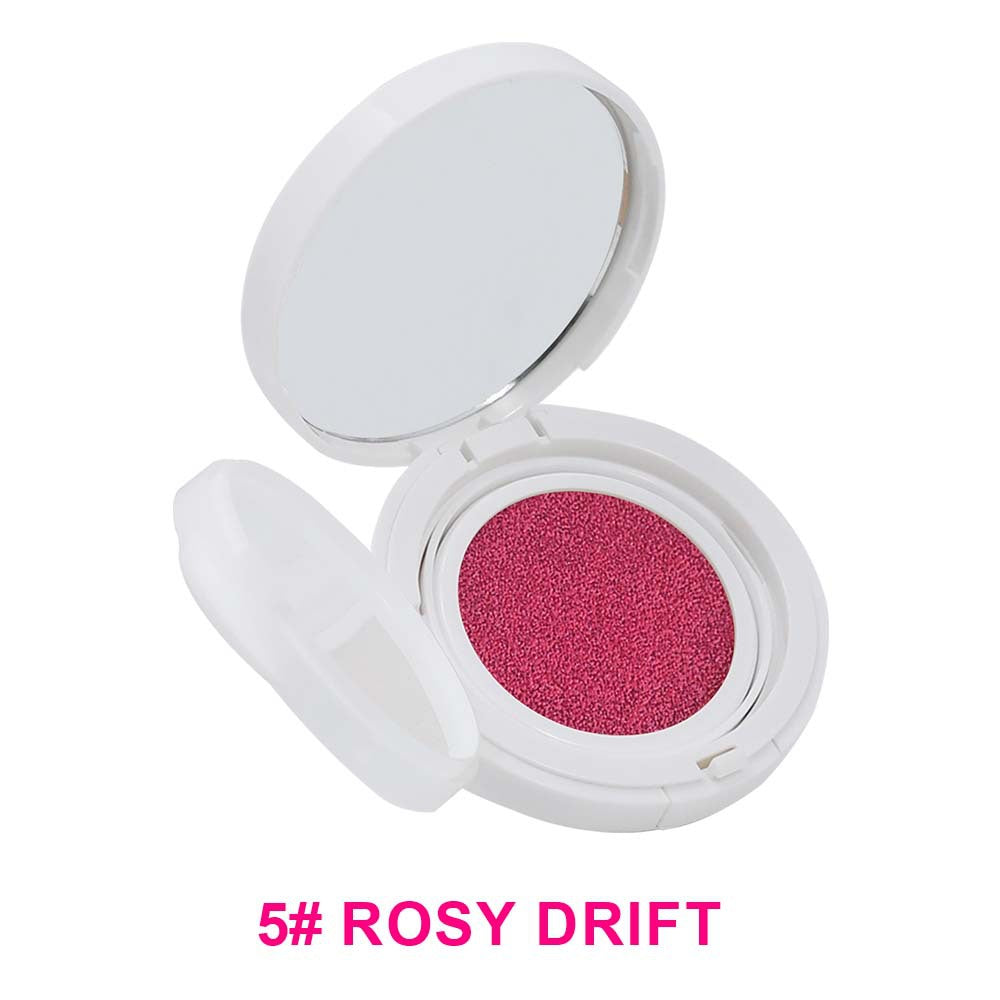 6-Color Air Cushion Liquid Blush Matte Finish High Pigment Long-Lasting Waterproof