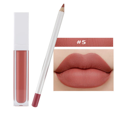 21 Color Liquid Lipstick & Lip Liner Set Matte Waterproof Long Lasting Vegan