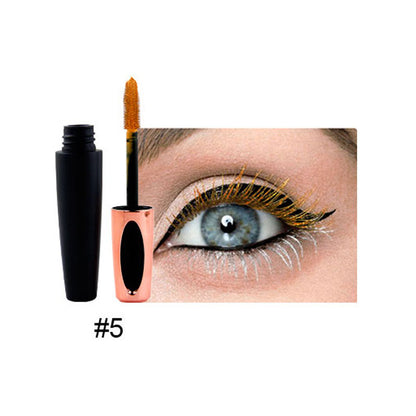 10-Color Colored Mascara 3D Full Volume Waterproof Thick Curling Long Lasting Vegan
