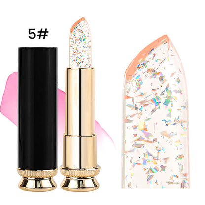 5 color jelly lipstick lip balm color changing moisturizing long lasting