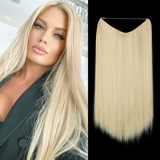 Long straight hair extensions women wigs natural wig one-piece