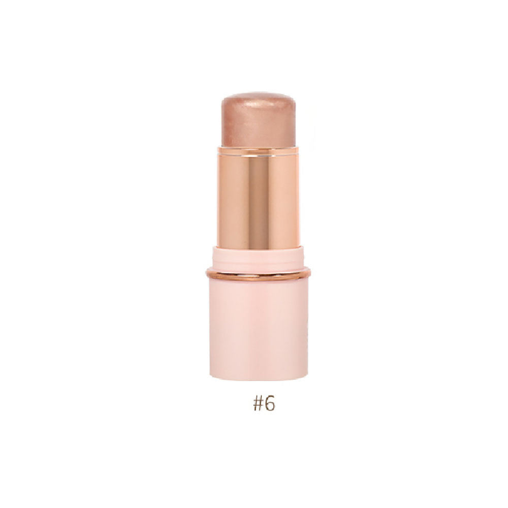 13 color highlighter stick face brightening contouring shimmer stick vegan