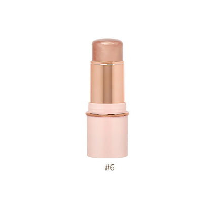 13 color highlighter stick face brightening contouring shimmer stick vegan