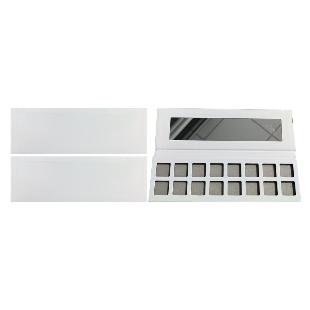 16 Color Eyeshadow Palette Diy Square Color 22Mm Waterproof High Pigmented