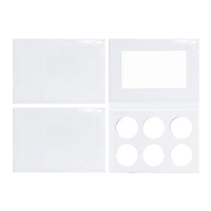 6 color DIY eyeshadow palette 26mm high pigmented long lasting waterproof