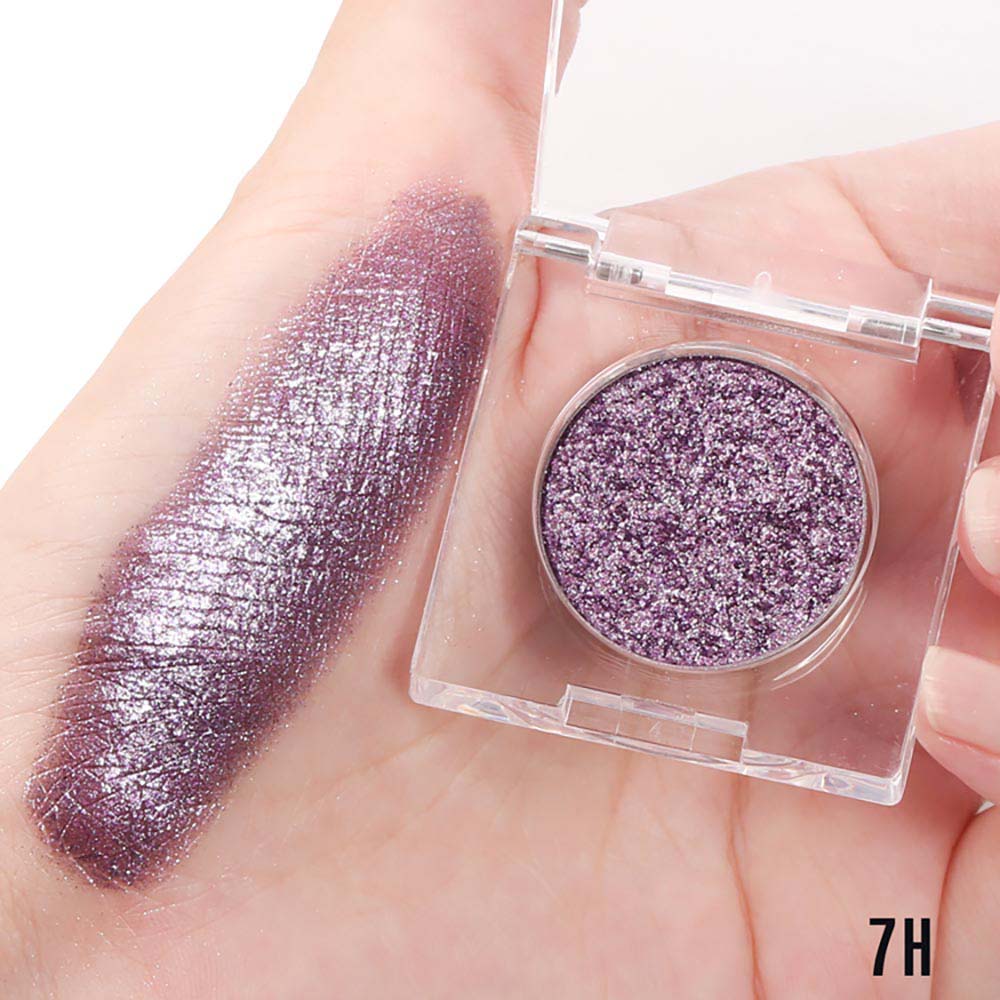 36-Color Chameleon Eyeshadow Powder Metallic Highlighter Vegan 26mm