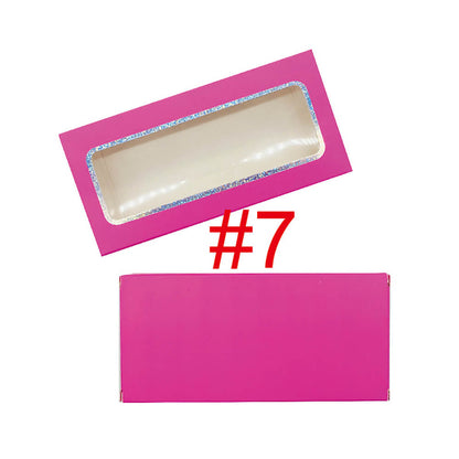 29 color eyelash packaging box storage cardboard gift box high quality