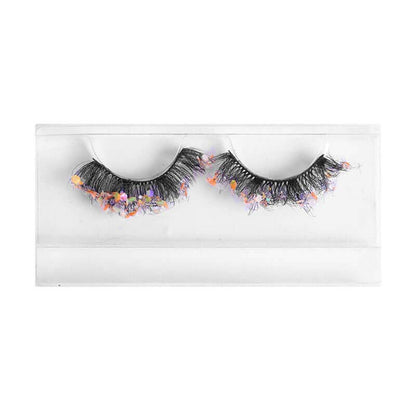8D mink false eyelash luminous lash handmade fluffy curl