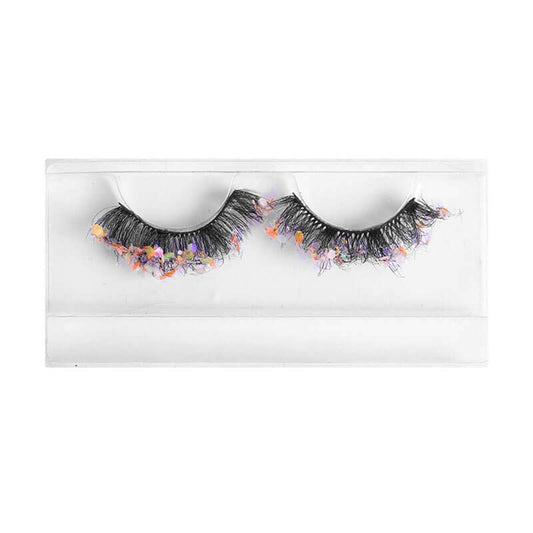 8D mink false eyelash luminous lash handmade fluffy curl
