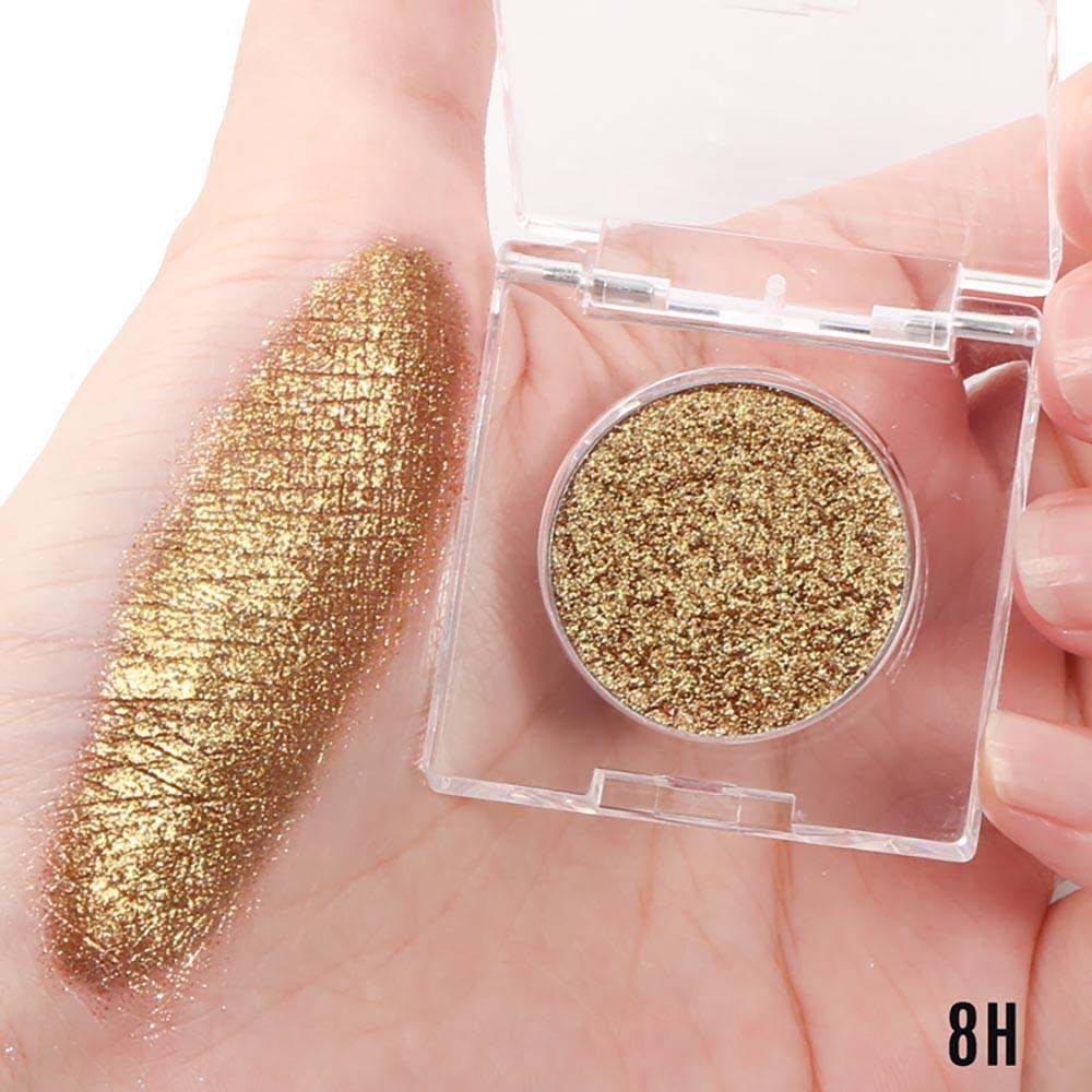 36-Color Chameleon Eyeshadow Powder Metallic Highlighter Vegan 26mm