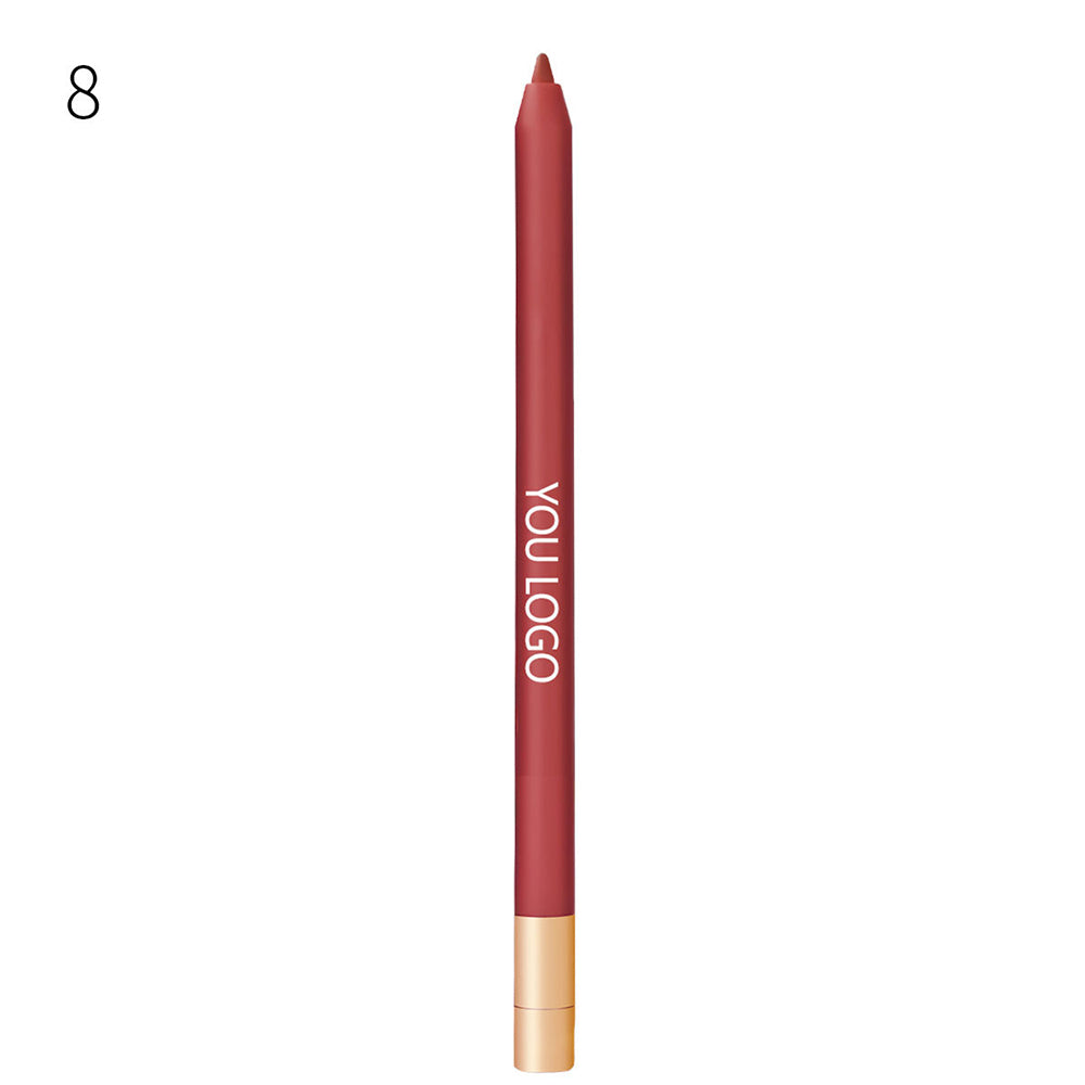 20 Color Matte Lip Liner high pigment Lip Line Pen Nude Long-Lasting Waterproof
