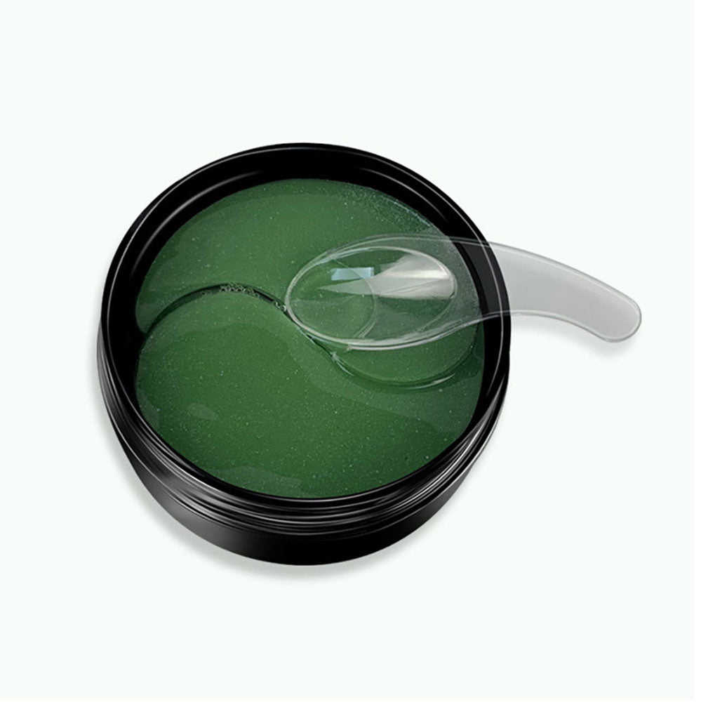 12-color Collagen Green Seaweed Eye Mask Reduce Smooth Moisturizing 60-piece Box