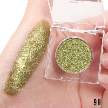 36-Color Chameleon Eyeshadow Powder Metallic Highlighter Vegan 26mm
