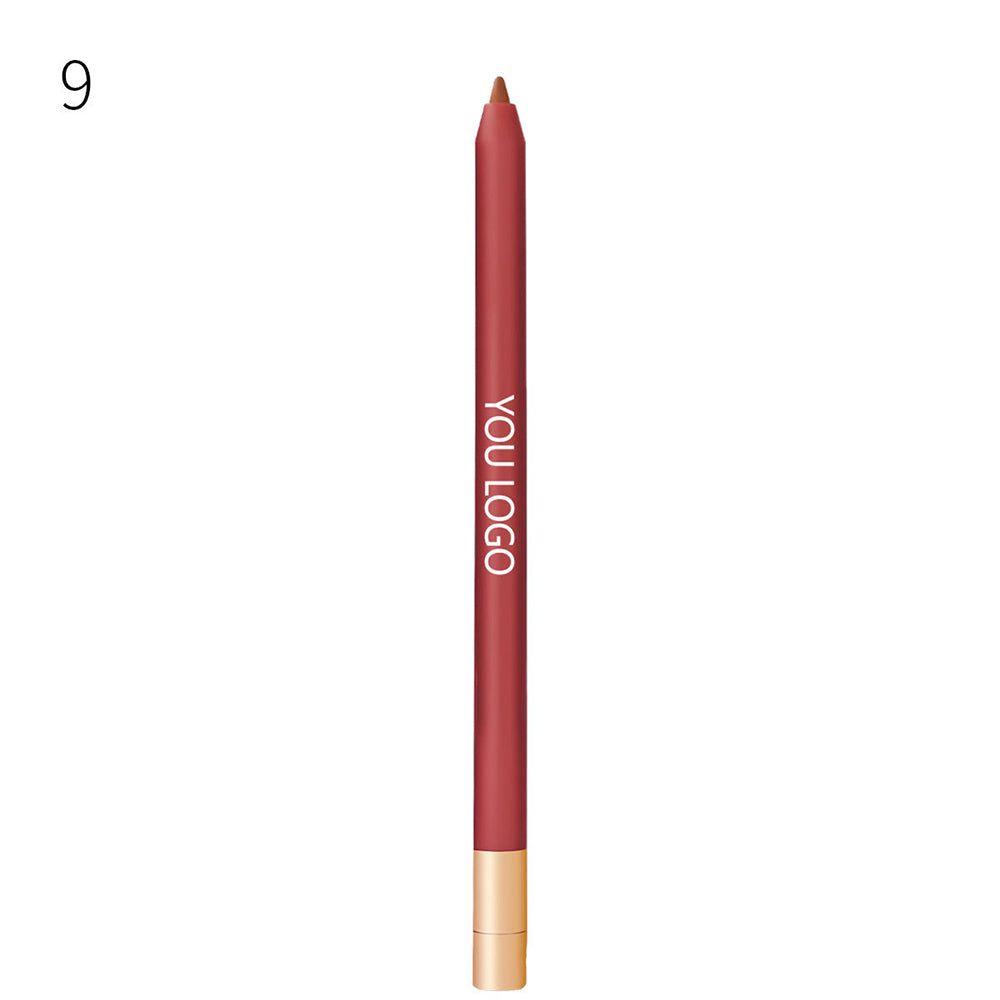 20 Color Matte Lip Liner high pigment Lip Line Pen Nude Long-Lasting Waterproof