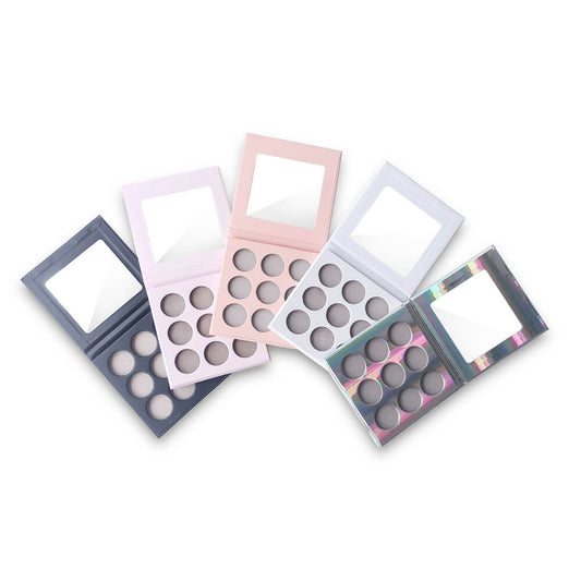 9 color DIY eyeshadow palette 26mm high pigmented waterproof