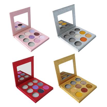 9 color DIY eyeshadow palette 26mm high pigmented waterproof