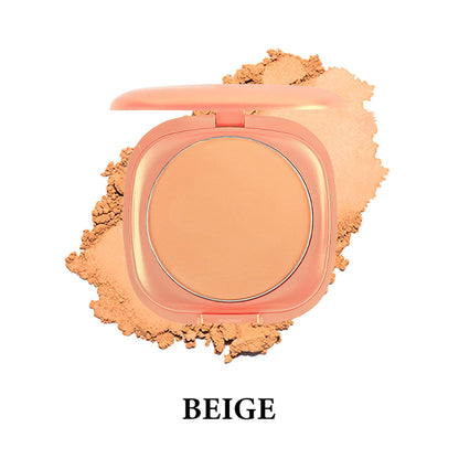 Poudre compacte fixatrice 6 couleurs, correcteur contouring vegan waterproof