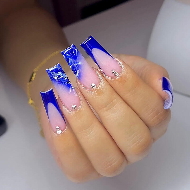 Press on nail collection manicure nail patch fake nail 24pcs