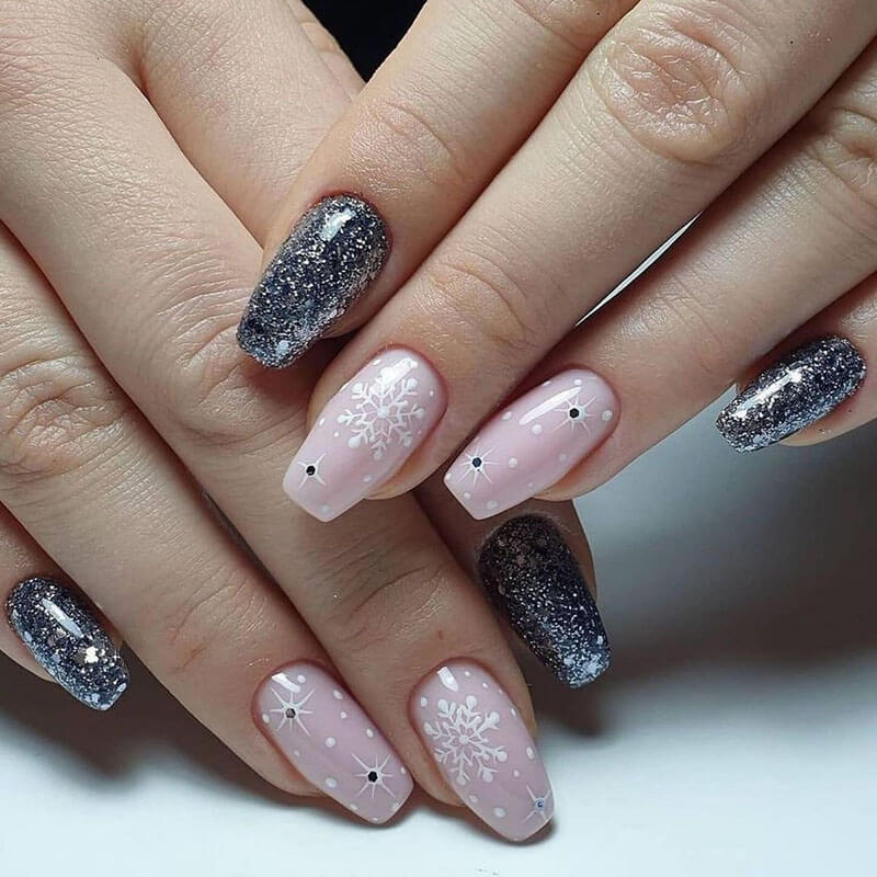 Press on nail collection manicure nail patch fake nail 24pcs