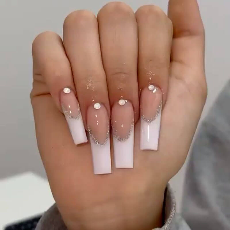 Manicure collection nail patch press on nail fake nail 24pcs