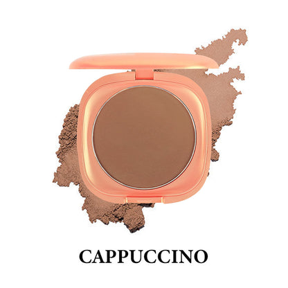 Poudre compacte fixatrice 6 couleurs, correcteur contouring vegan waterproof