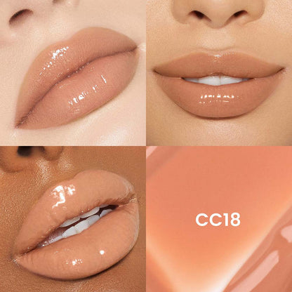 27-Color Nude Lip Gloss Hydrating Lip Glaze High Pigmented Cruelty Free