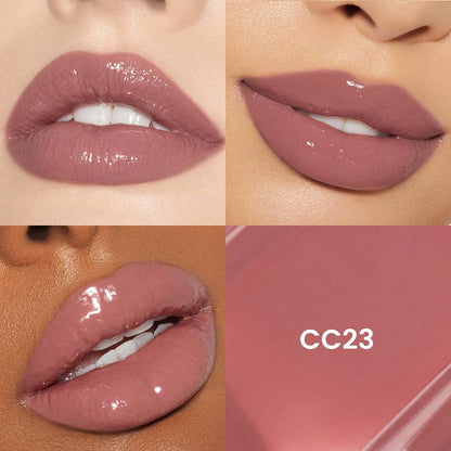 27-Color 2-in-1 DUO Lip Gloss Nude Shimmer with Double Heads Hot Selling